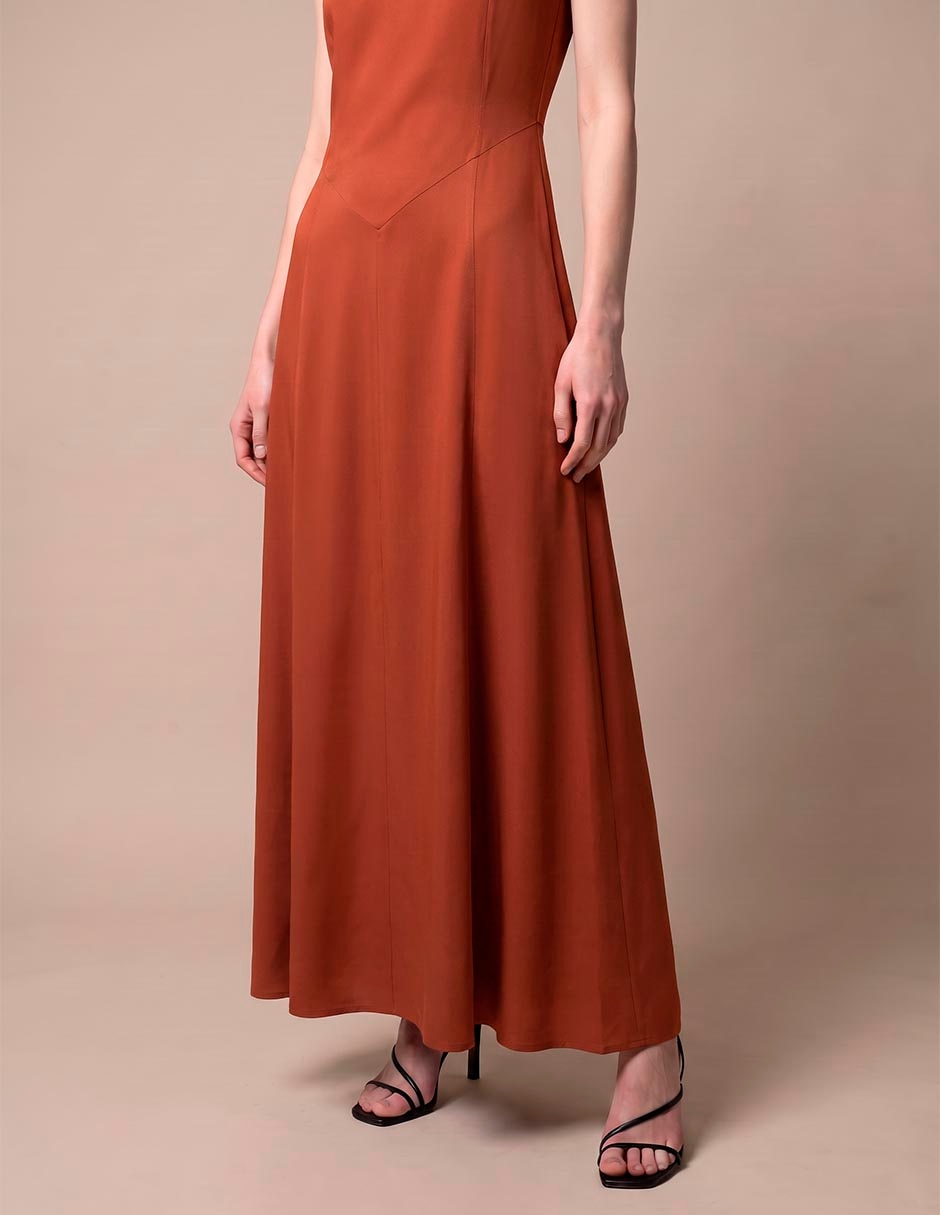 Vestido largo casual para mujer 2
