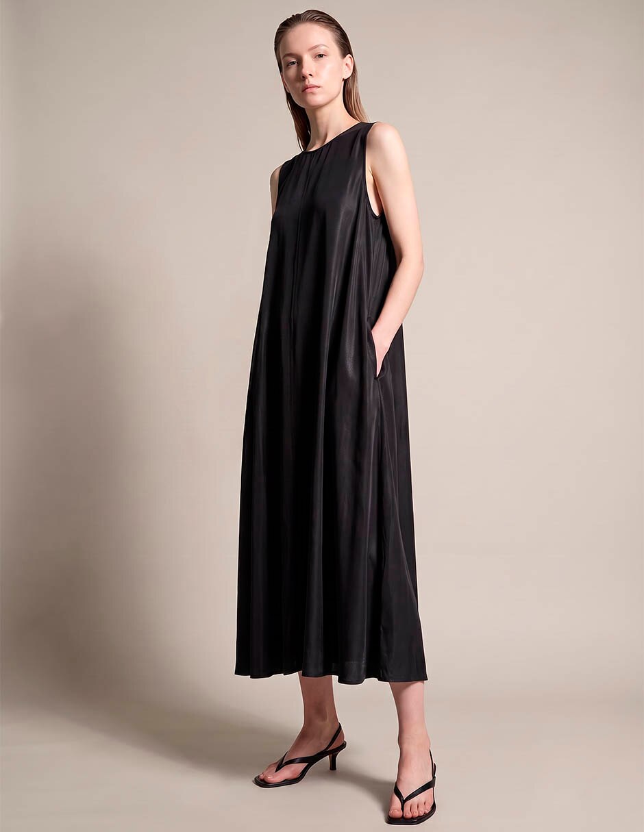 Vestido largo casual para mujer 1