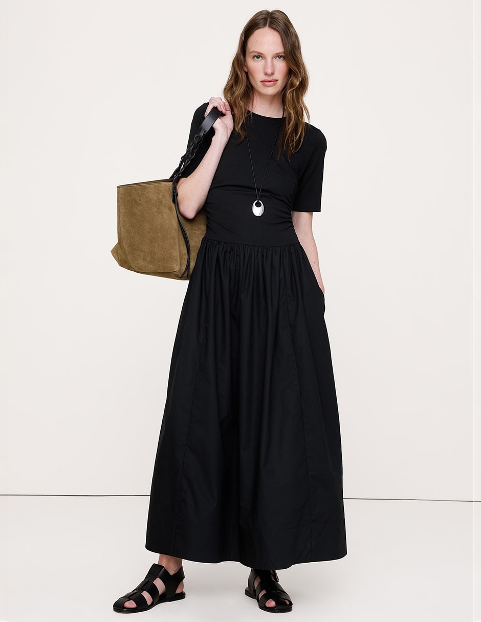 Vestido largo casual para mujer