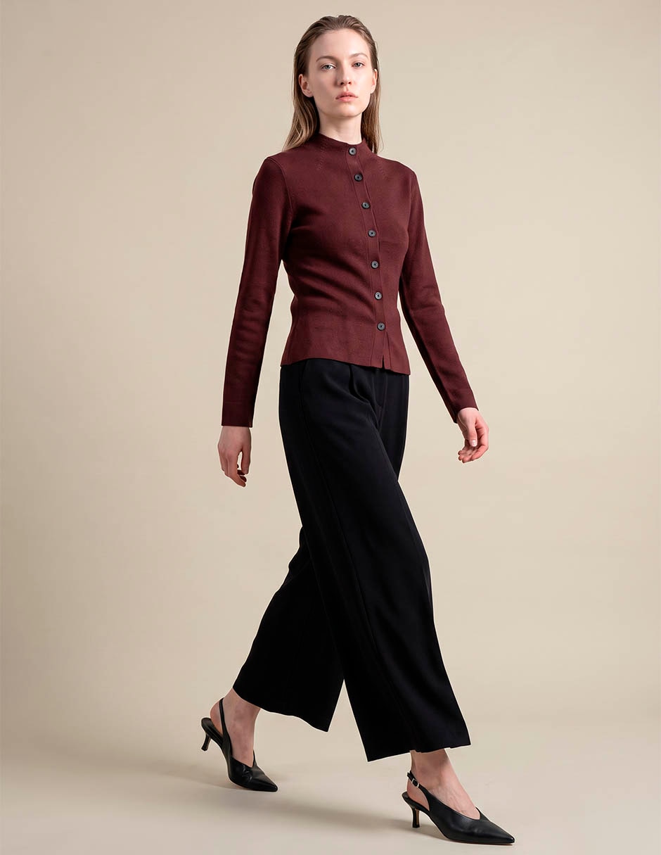Suéter cuello alto para mujer