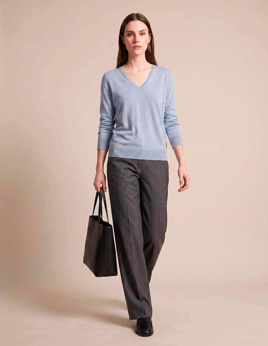 Suéter cuello v para mujer Suéter cuello v para mujer