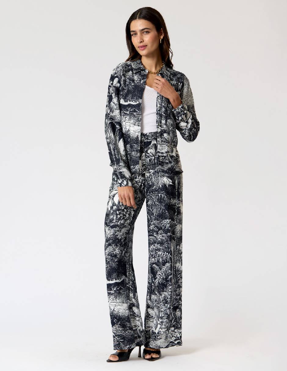 Pantalón regular regular para mujer 6