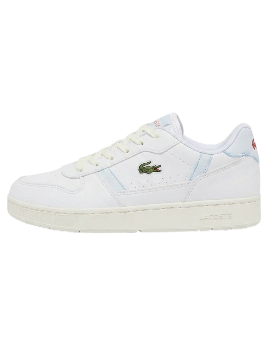 Tenis lacoste t-clip para mujer