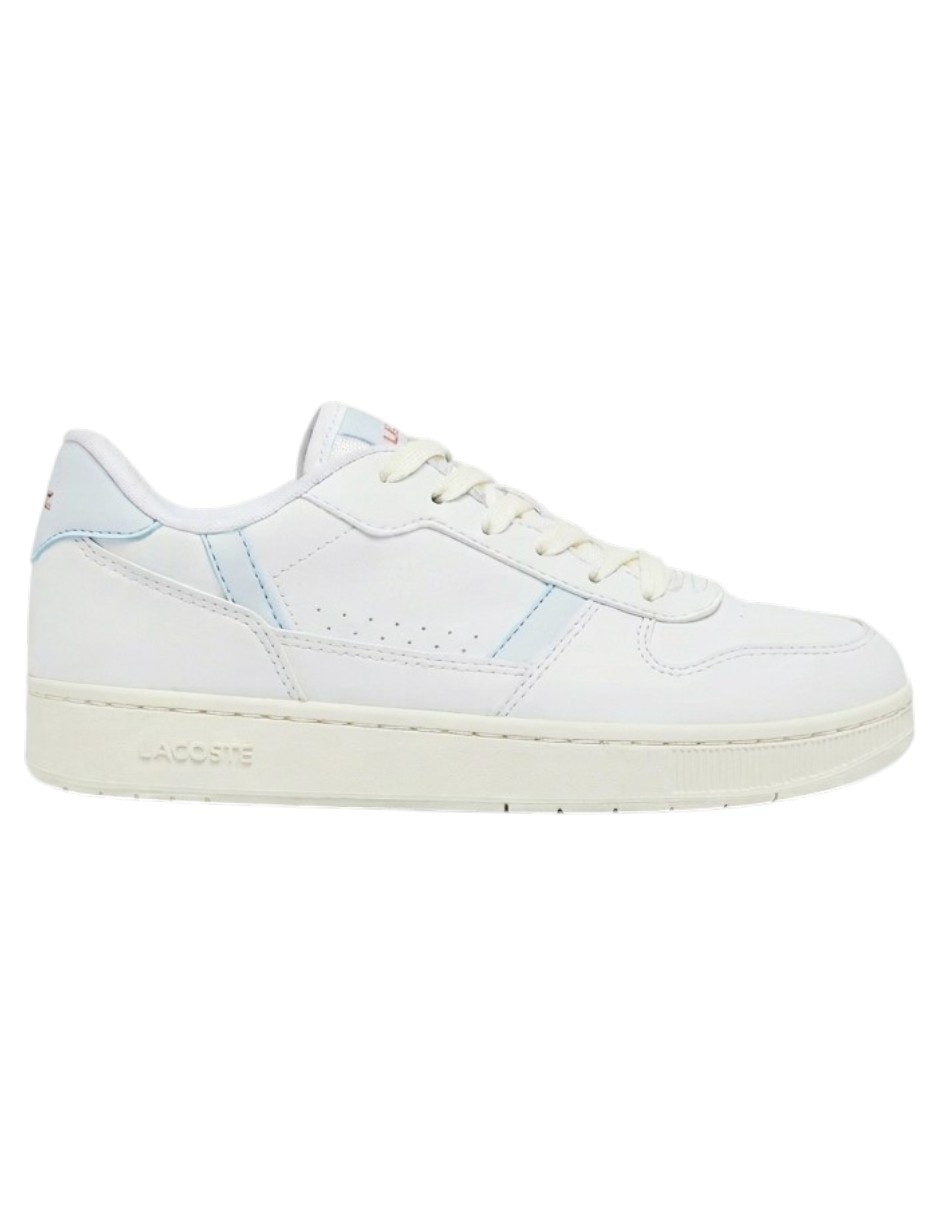 Tenis lacoste t-clip para mujer