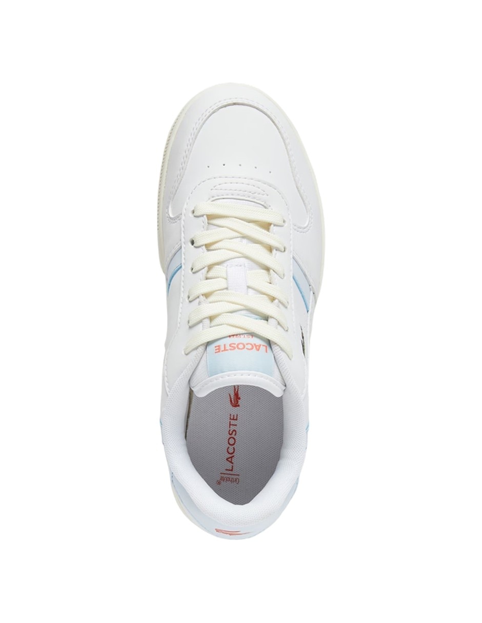 Tenis lacoste t-clip para mujer